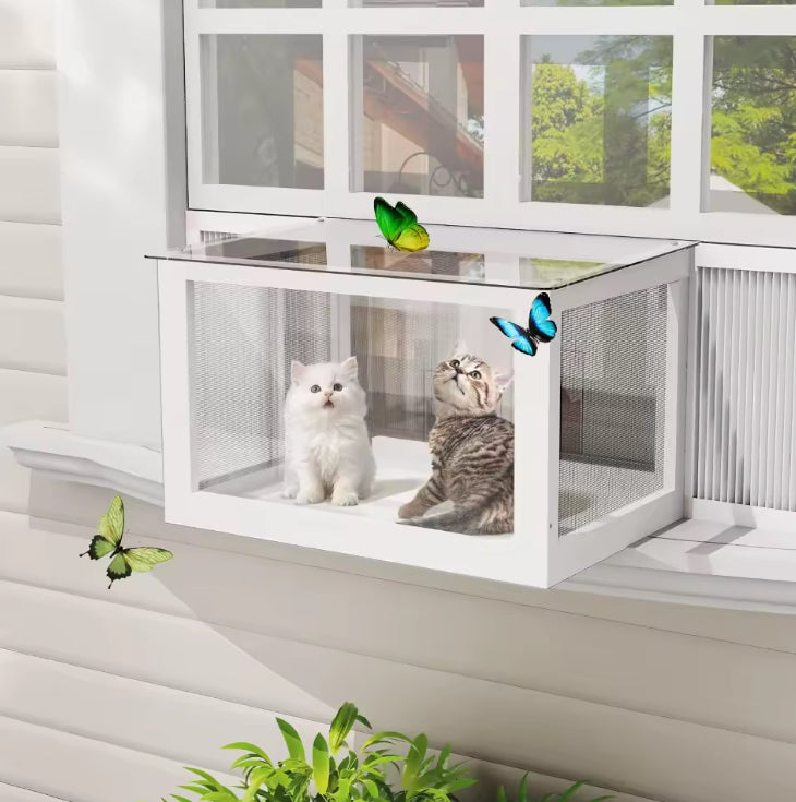 WhiskerDeck Window Enclosure