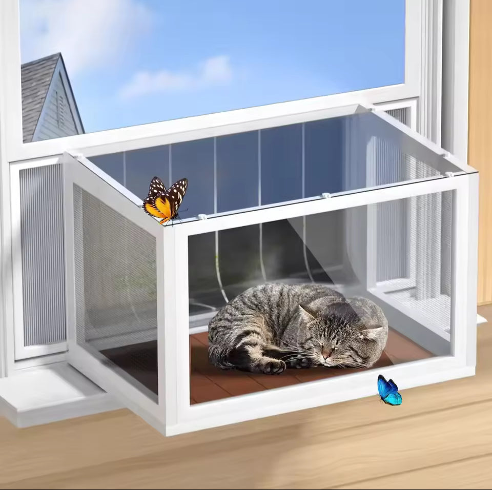 WhiskerDeck Window Enclosure